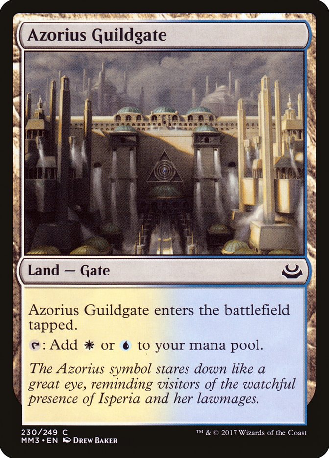 Azorius Guildgate [Modern Masters 2017] | Golgari Games