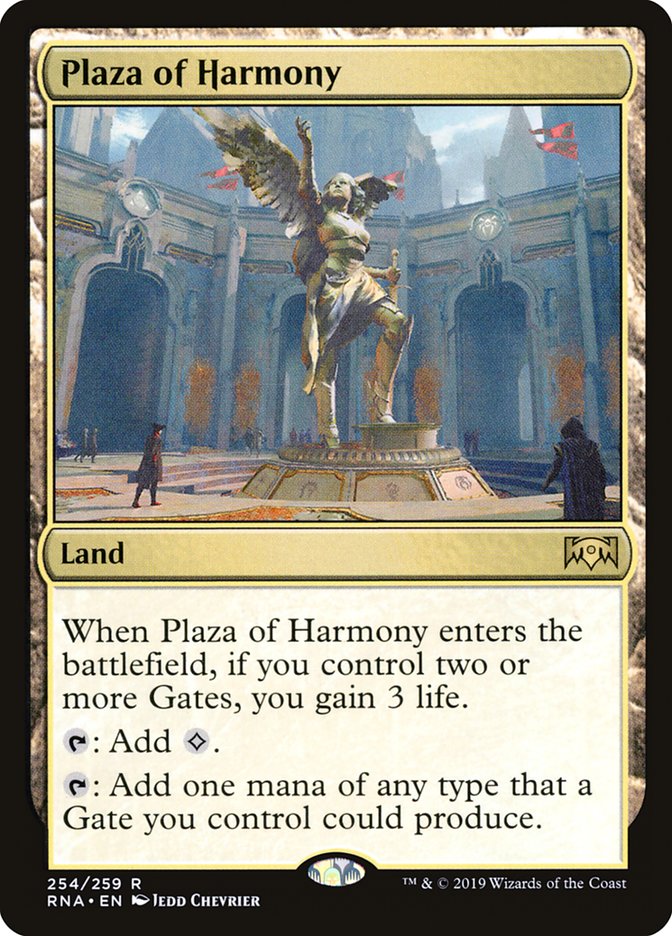 Plaza of Harmony [Ravnica Allegiance] | Golgari Games