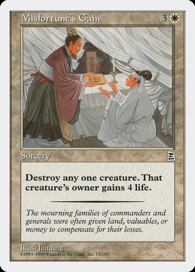 Misfortune's Gain [Portal Three Kingdoms] | Local Legends