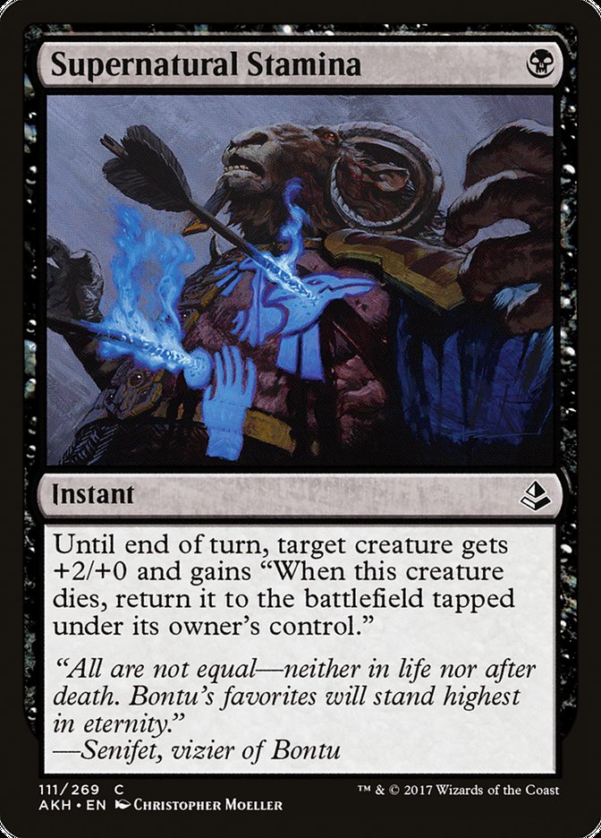 Supernatural Stamina [Amonkhet] | Local Legends
