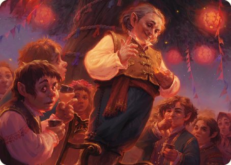Bilbo, Retired Burglar Art Card [The Lord of the Rings: Tales of Middle-earth Art Series] | Local Legends