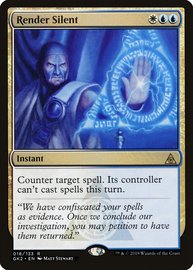 Render Silent [Ravnica Allegiance Guild Kit] | Local Legends