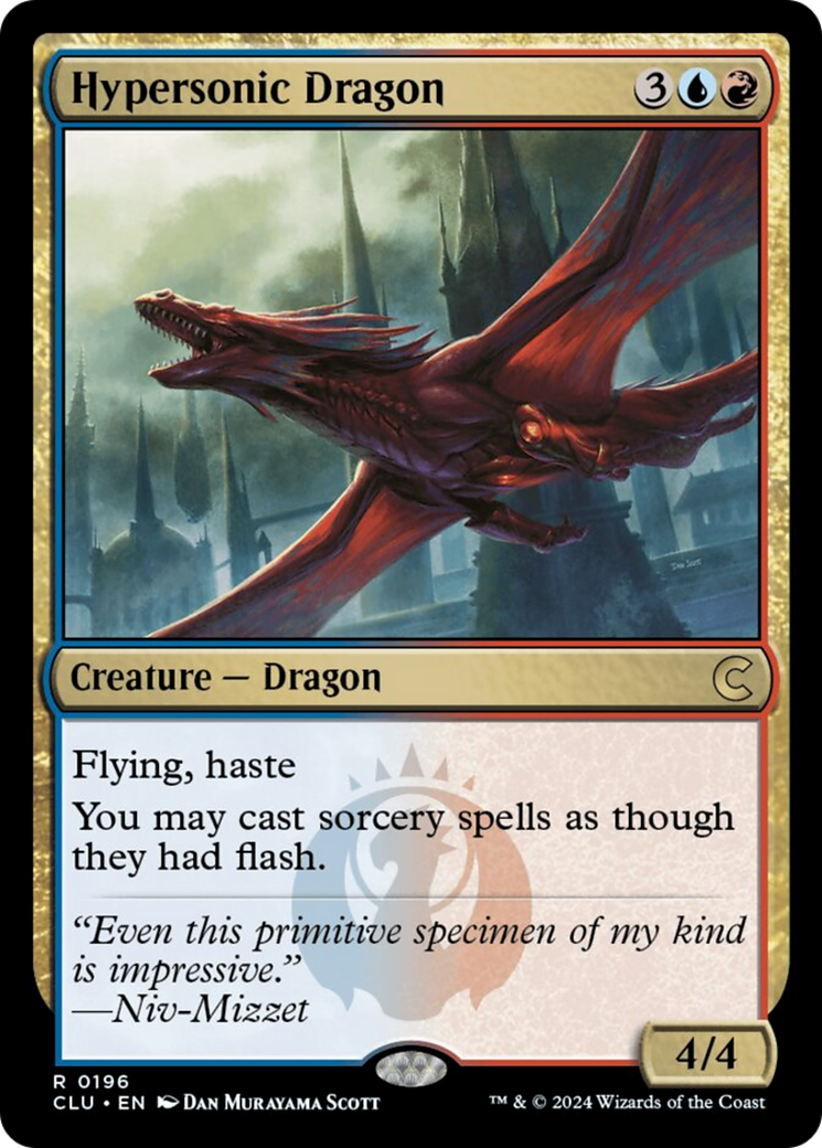 Hypersonic Dragon [Ravnica: Clue Edition] | Local Legends