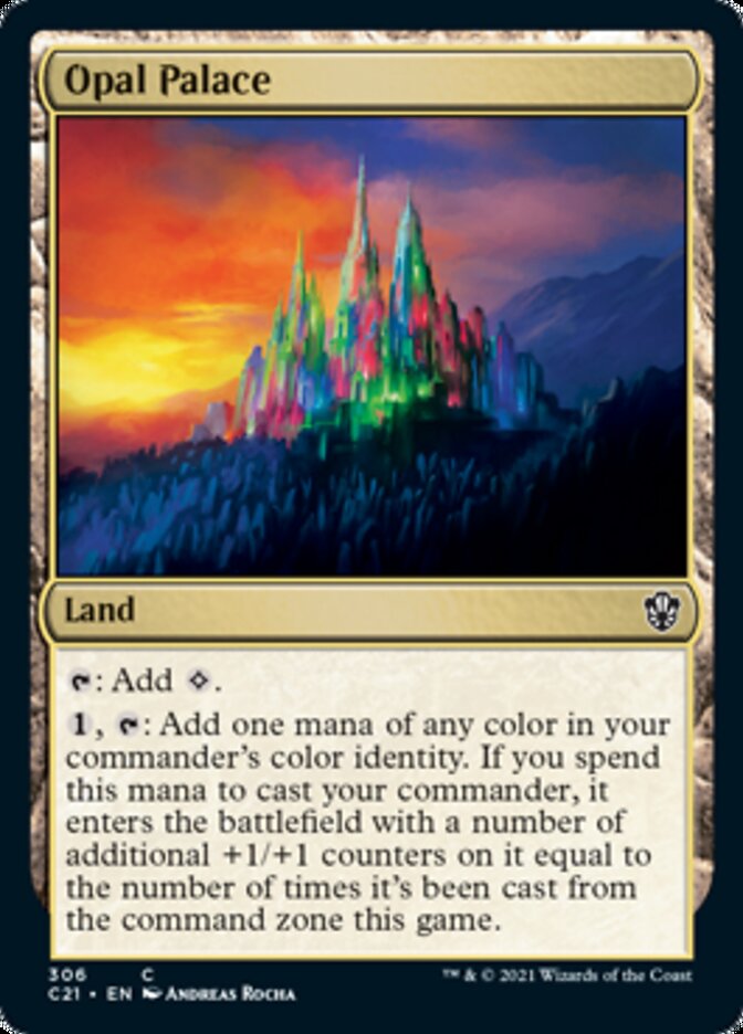Opal Palace [Commander 2021] | Local Legends