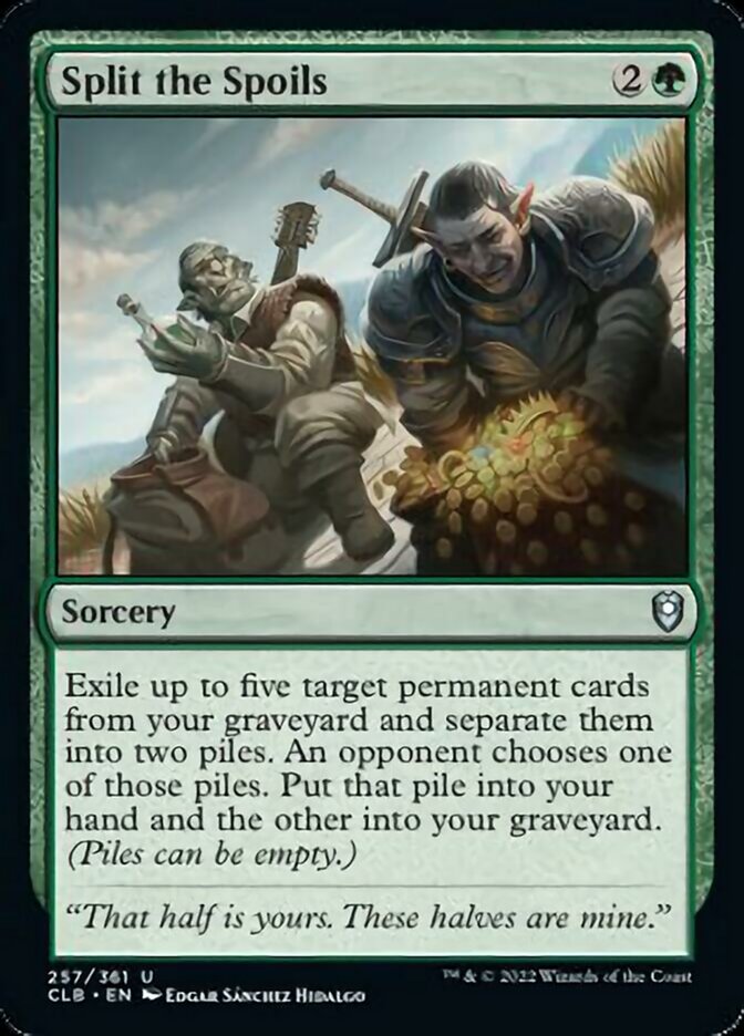 Split the Spoils [Commander Legends: Battle for Baldur's Gate] | Local Legends