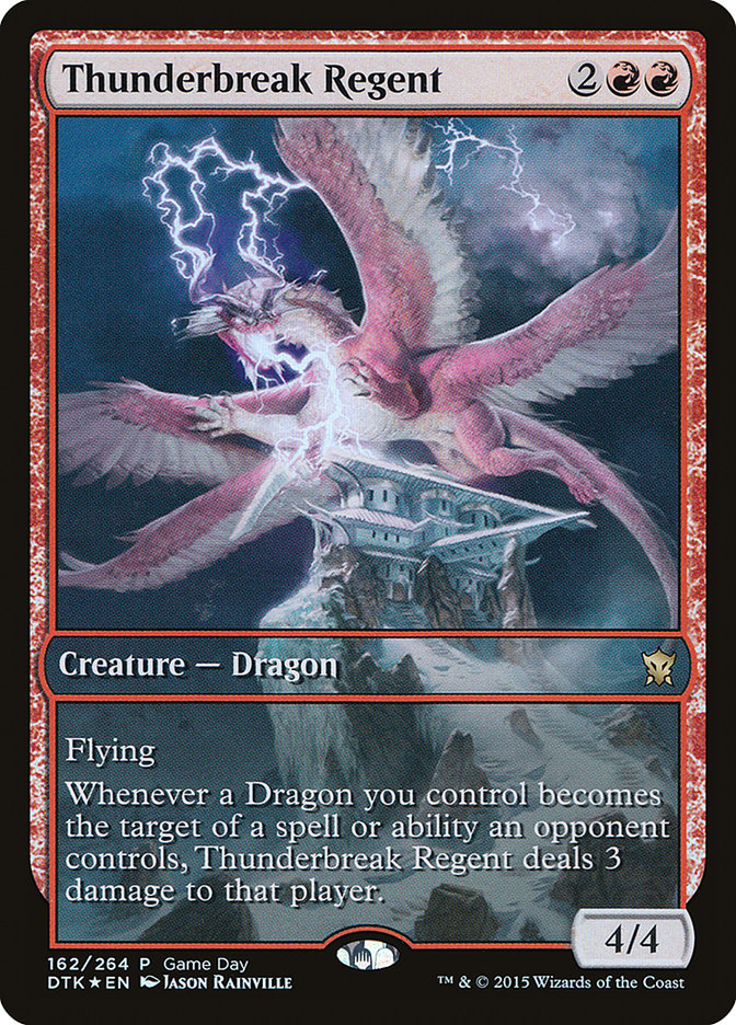 Thunderbreak Regent (Game Day) [Dragons of Tarkir Promos] | Golgari Games