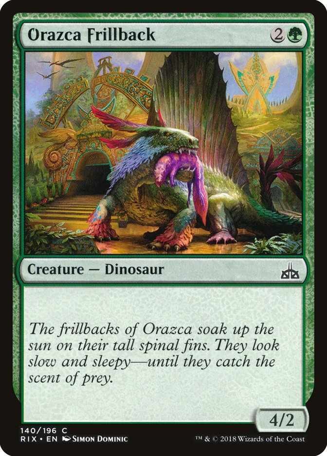 Orazca Frillback [Rivals of Ixalan] | Local Legends