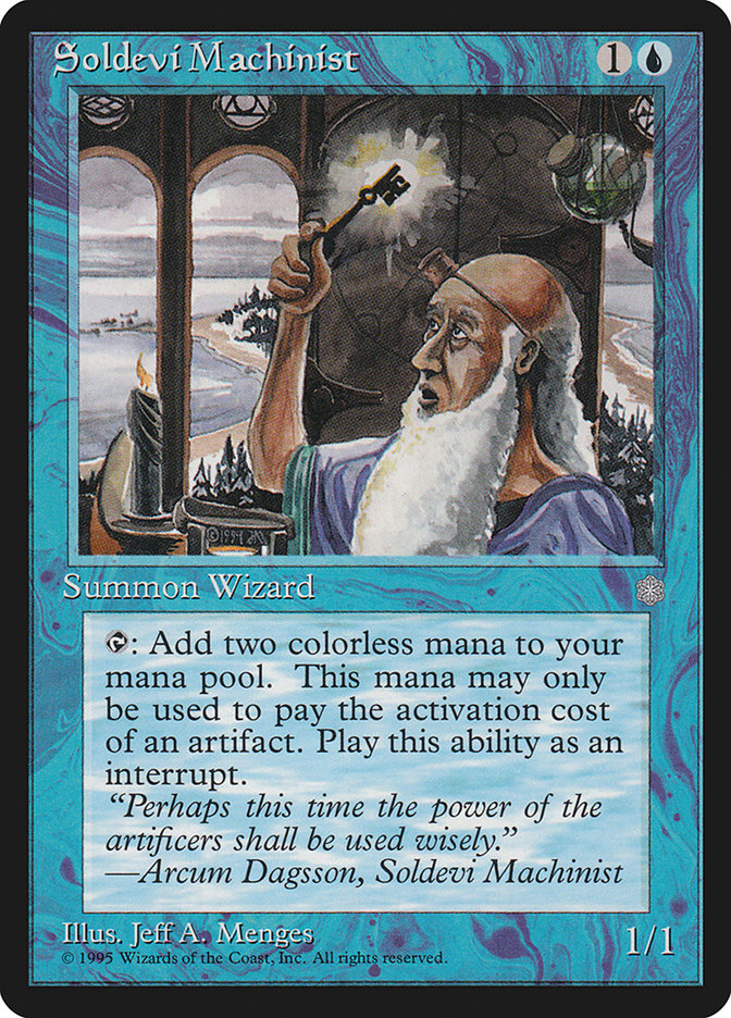 Soldevi Machinist [Ice Age] | Local Legends