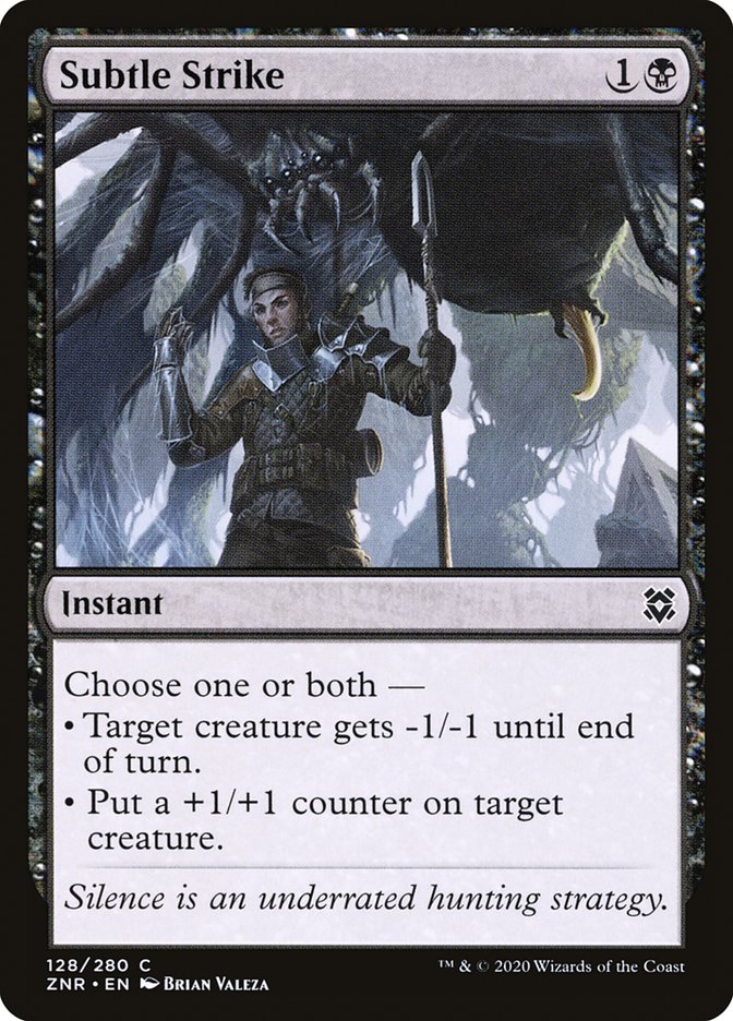Subtle Strike [Zendikar Rising] | Local Legends