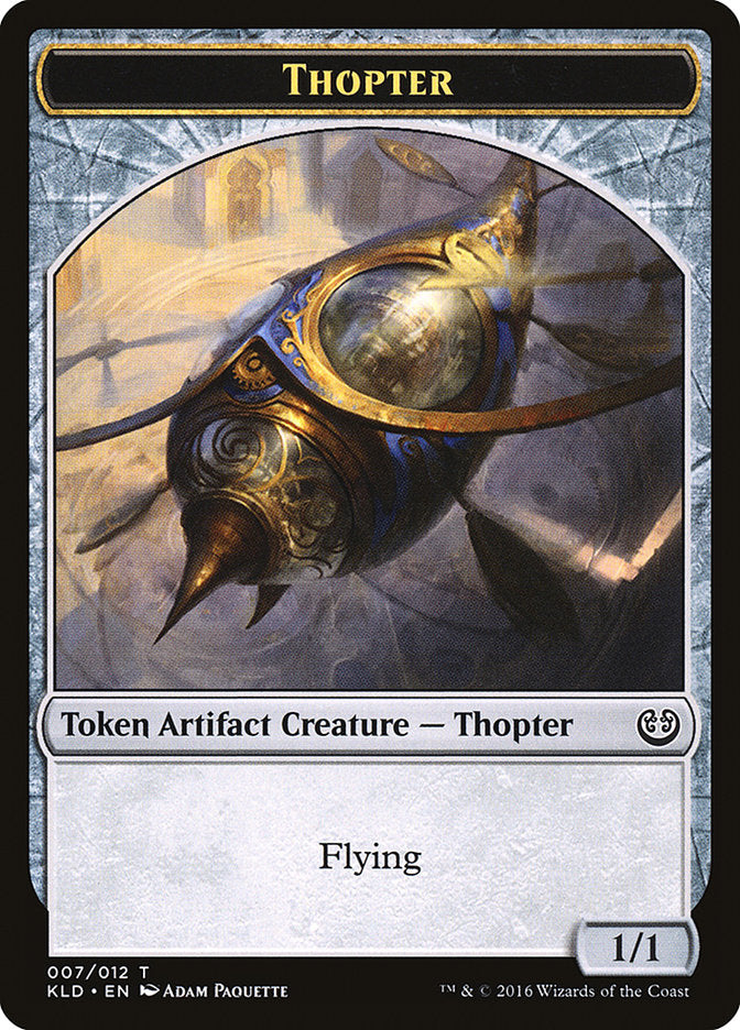 Thopter Token (007/012) [Kaladesh Tokens] | Golgari Games