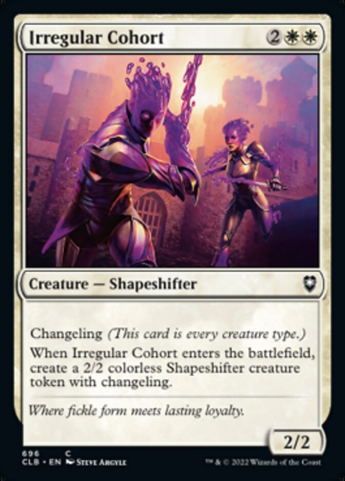 Irregular Cohort [Commander Legends: Battle for Baldur's Gate] | Local Legends