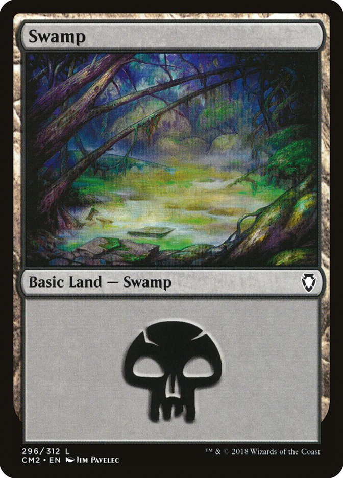 Swamp (296) [Commander Anthology Volume II] | Golgari Games