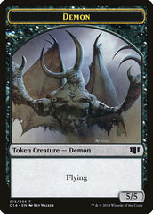 Demon (013/036) // Zombie (016/036) Double-sided Token [Commander 2014 Tokens] | Golgari Games