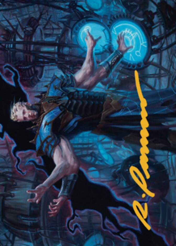 Ertai Resurrected Art Card 1 (Gold-Stamped Signature) [Dominaria United Art Series] | Local Legends
