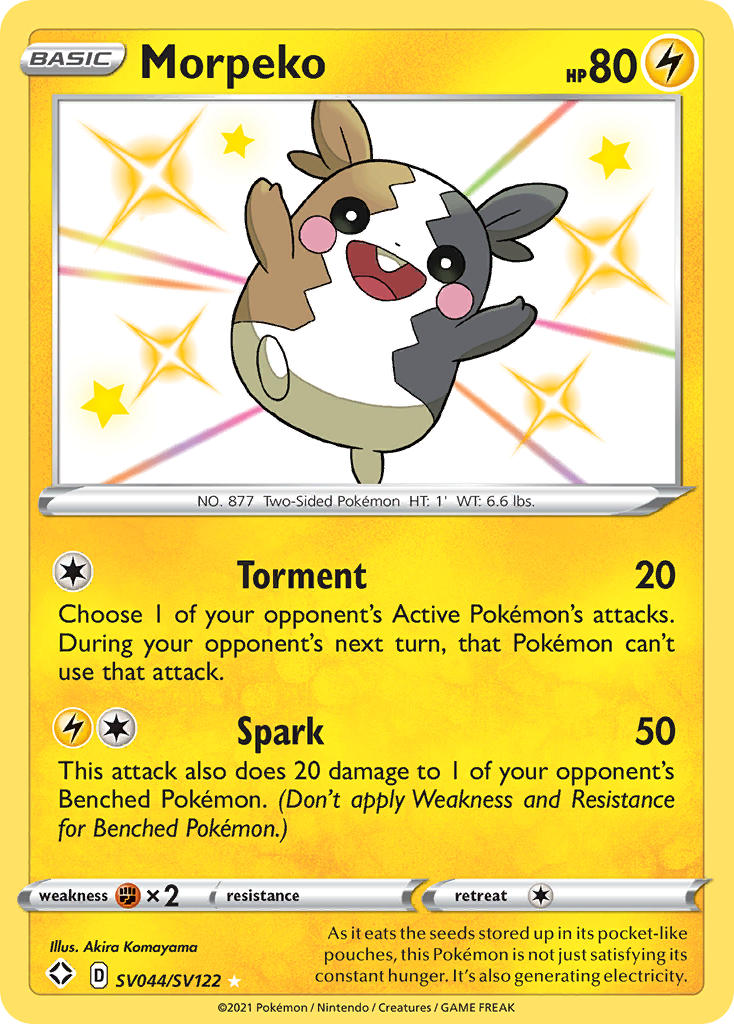 Morpeko (SV044/SV122) [Sword & Shield: Shining Fates] | Local Legends