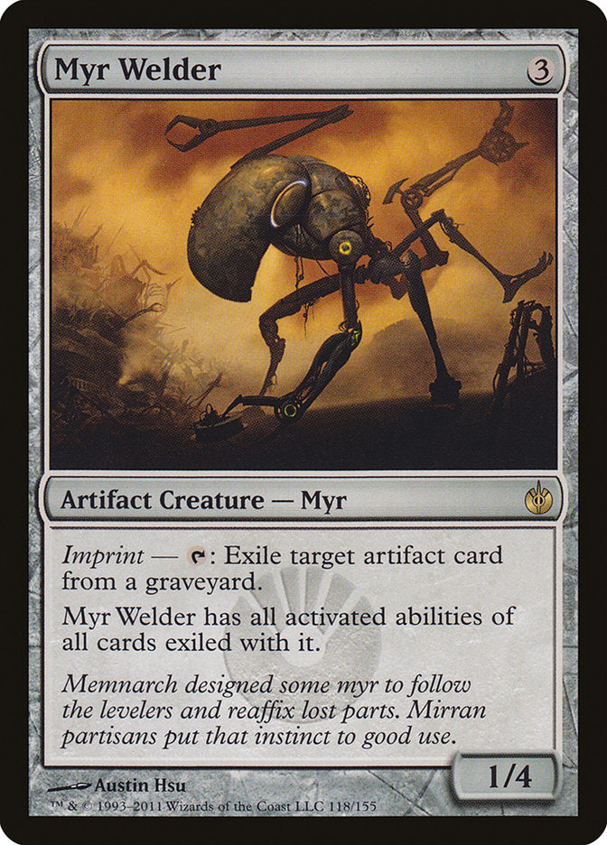 Myr Welder [Mirrodin Besieged] | Golgari Games