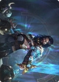 Halvar, God of Battle Art Card [Kaldheim Art Series] | Local Legends