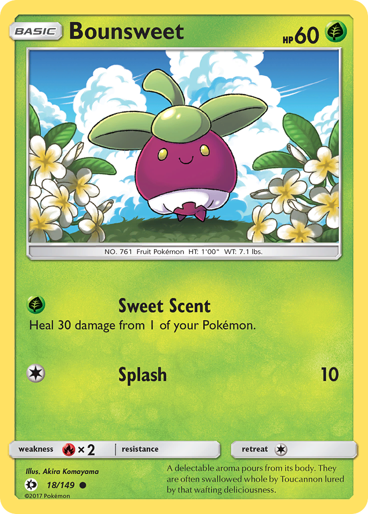 Bounsweet (18/149) [Sun & Moon: Base Set] | Golgari Games