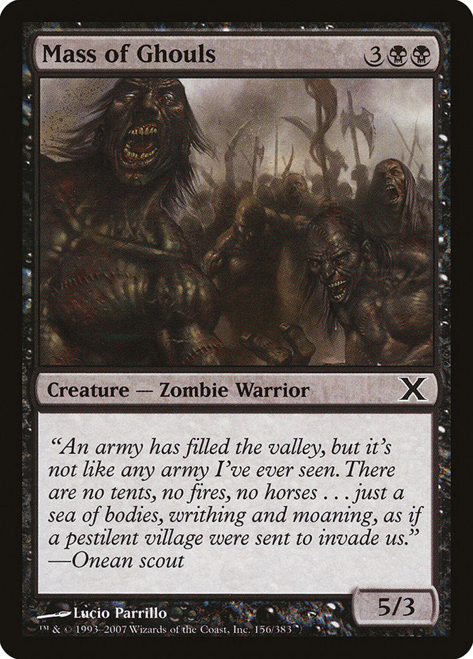 Mass of Ghouls [Tenth Edition] | Local Legends