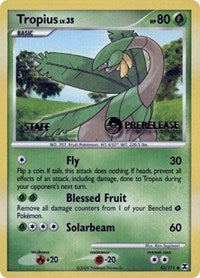 Tropius (52/111) (Staff Prerelease Promo) [Nintendo: Black Star Promos] | Golgari Games