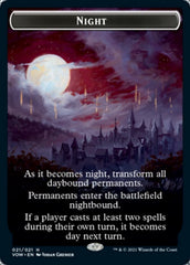 Day // Night Double-sided Token [Innistrad: Crimson Vow Tokens] | Local Legends