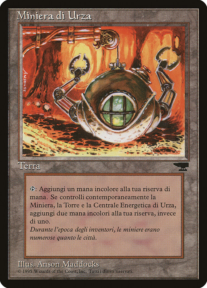 Urza's Mine (Mouth) (Italian) - "Miniera di Urza" [Rinascimento] | Golgari Games