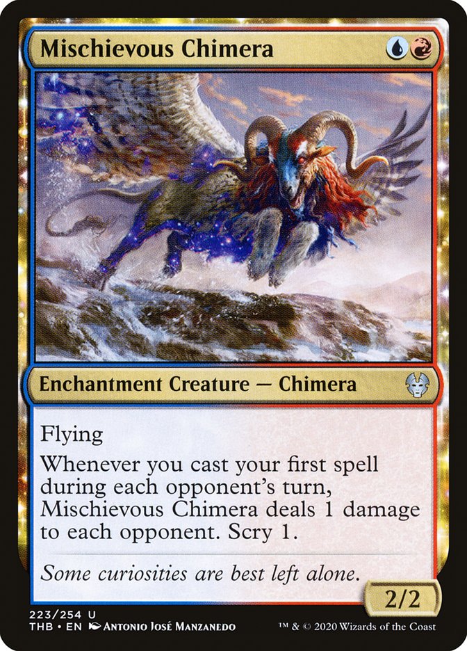 Mischievous Chimera [Theros Beyond Death] | Golgari Games