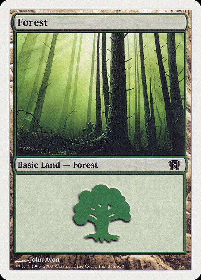Forest (348) [Eighth Edition] | Local Legends