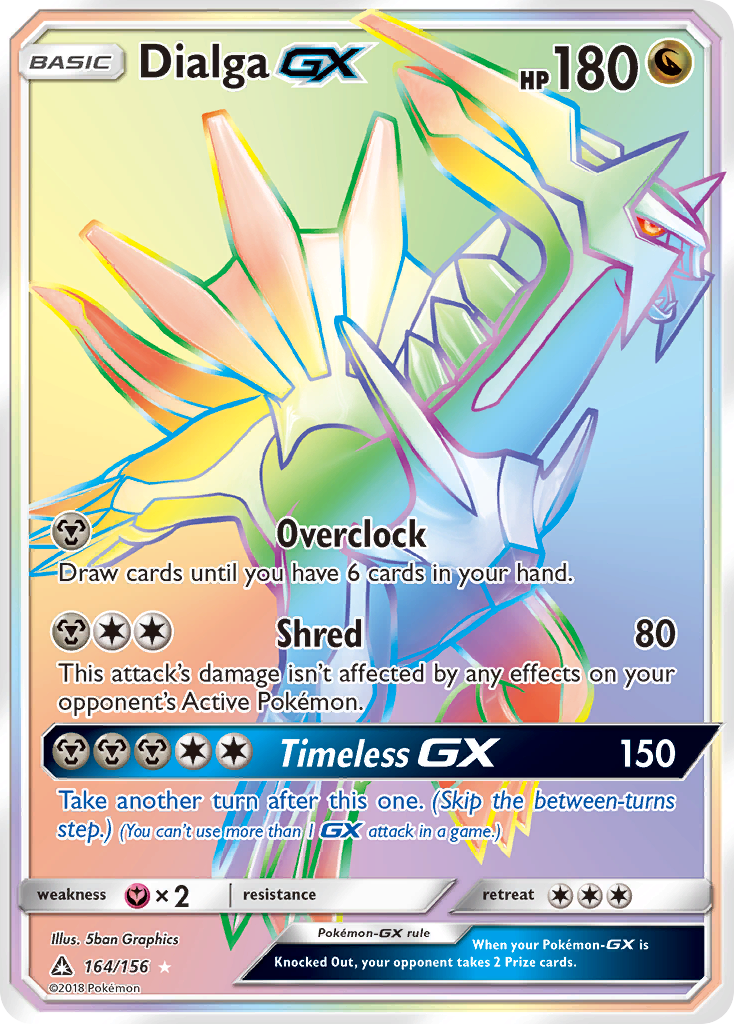 Dialga GX (164/156) [Sun & Moon: Ultra Prism] | Golgari Games