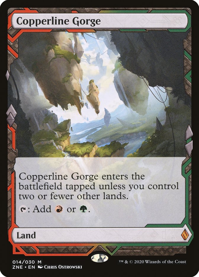 Copperline Gorge (Expeditions) [Zendikar Rising Expeditions] | Golgari Games