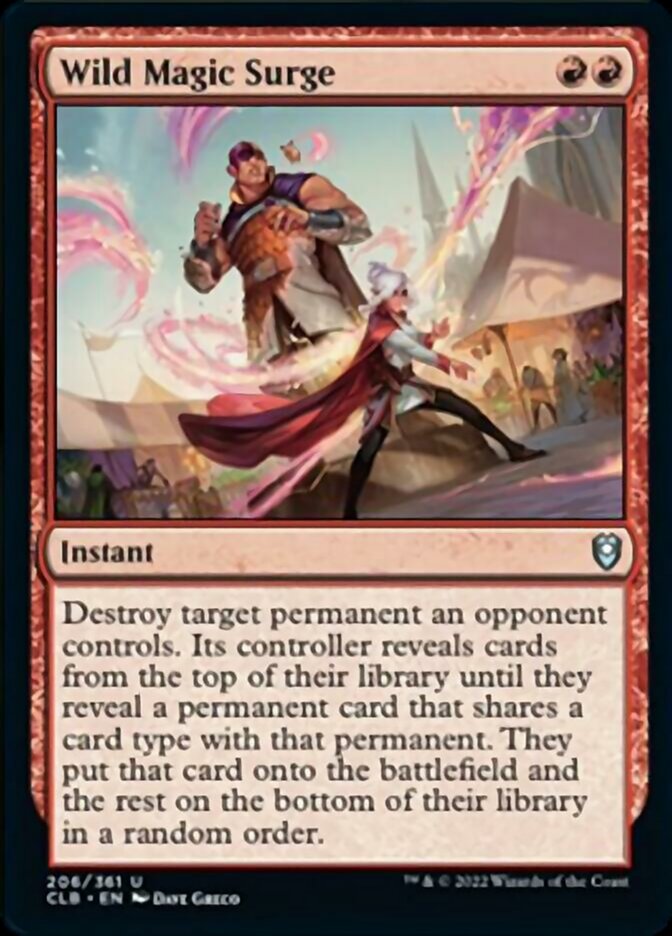 Wild Magic Surge [Commander Legends: Battle for Baldur's Gate] | Local Legends