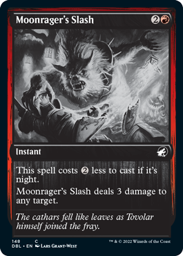 Moonrager's Slash [Innistrad: Double Feature] | Local Legends