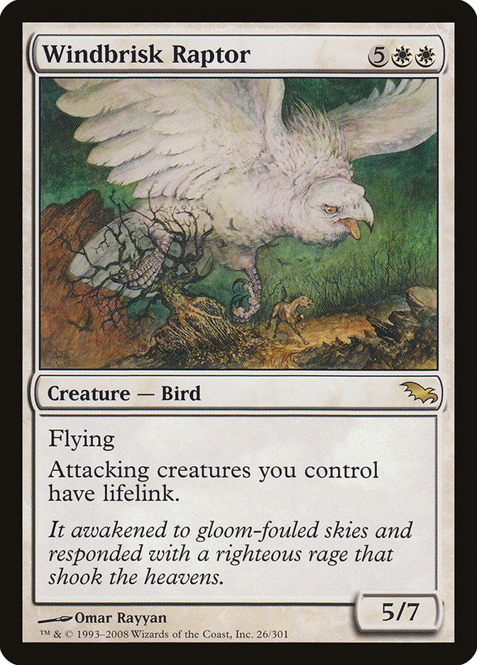 Windbrisk Raptor [Shadowmoor] | Golgari Games