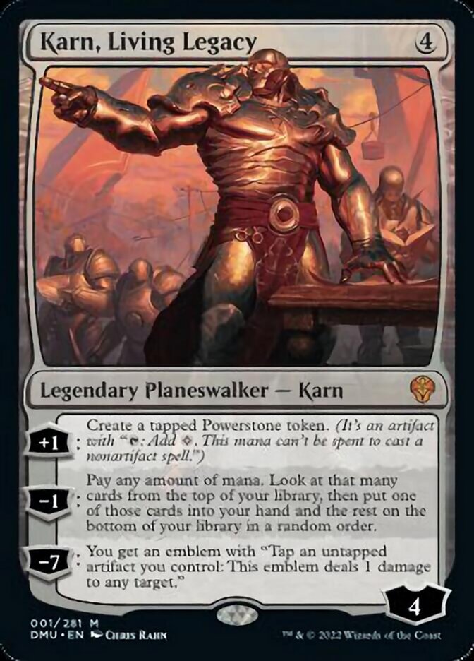 Karn, Living Legacy [Dominaria United] | Golgari Games