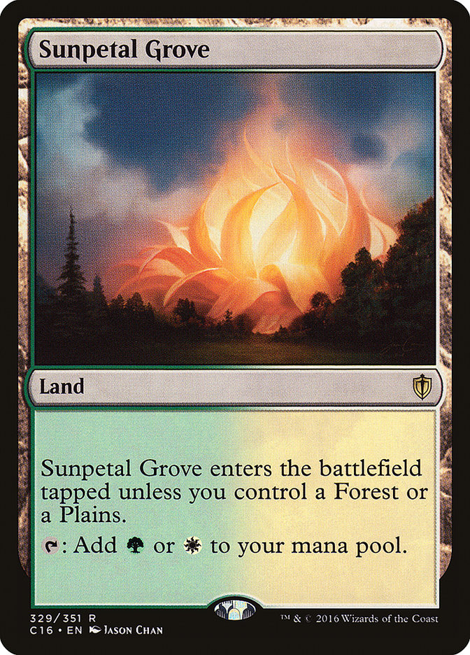 Sunpetal Grove [Commander 2016] | Local Legends