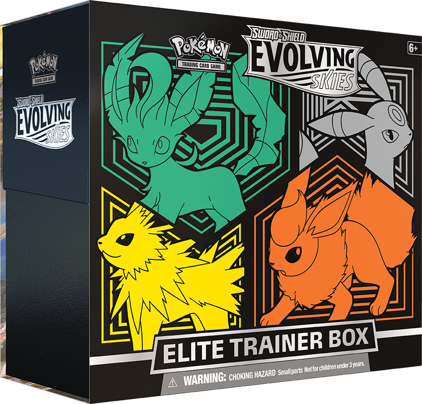 Sword & Shield: Evolving Skies - Elite Trainer Box (Flareon/Jolteon/Umbreon/Leafeon) | Golgari Games