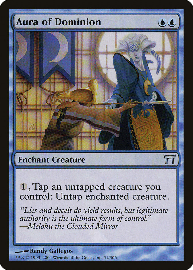 Aura of Dominion [Champions of Kamigawa] | Local Legends