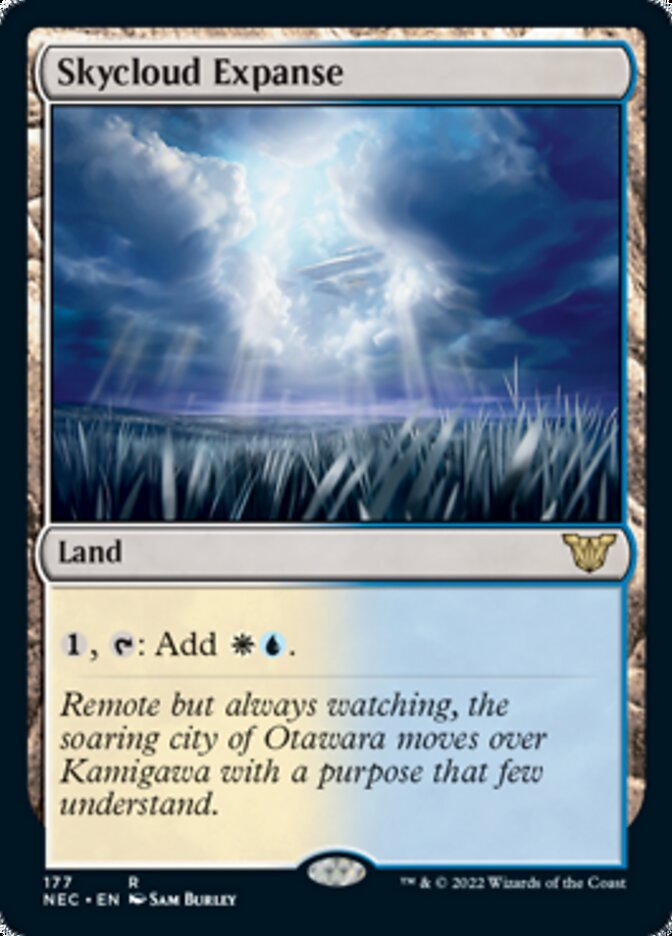 Skycloud Expanse [Kamigawa: Neon Dynasty Commander] | Local Legends