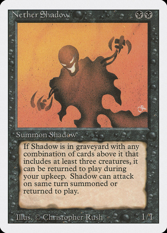 Nether Shadow [Revised Edition] | Golgari Games