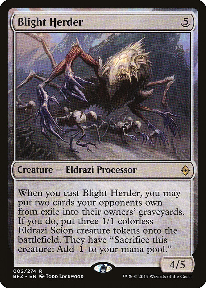 Blight Herder [Battle for Zendikar] | Golgari Games