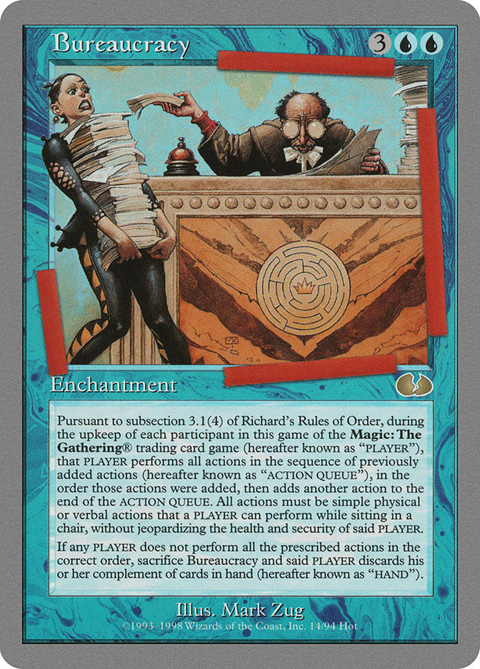 Bureaucracy [Unglued] | Golgari Games