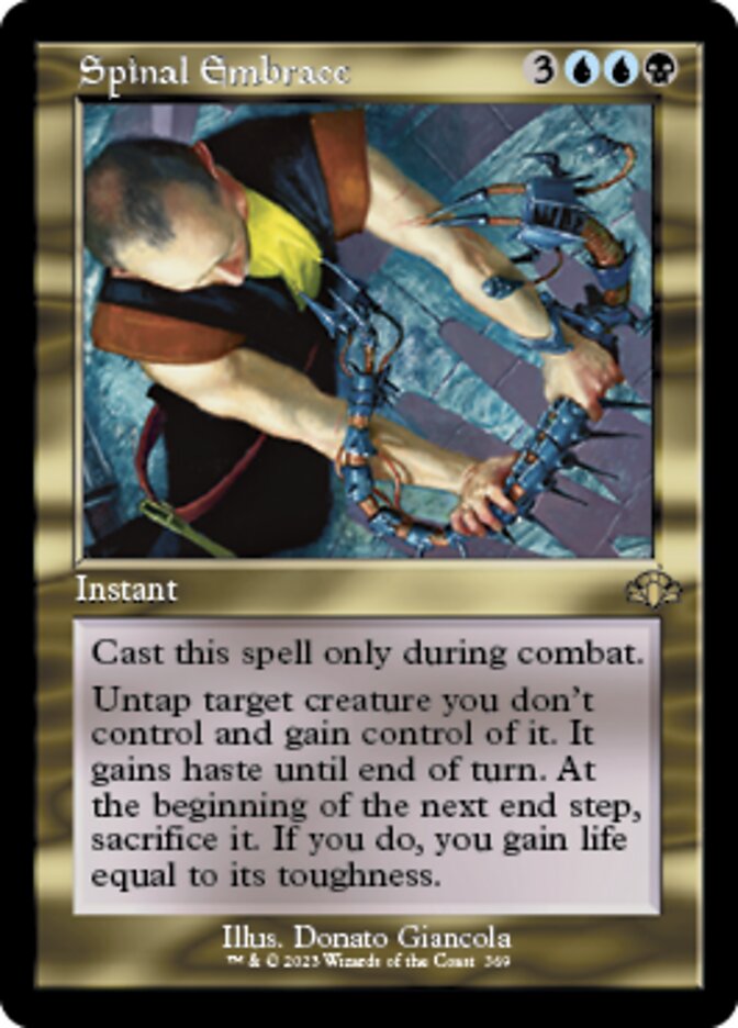 Spinal Embrace (Retro) [Dominaria Remastered] | Local Legends