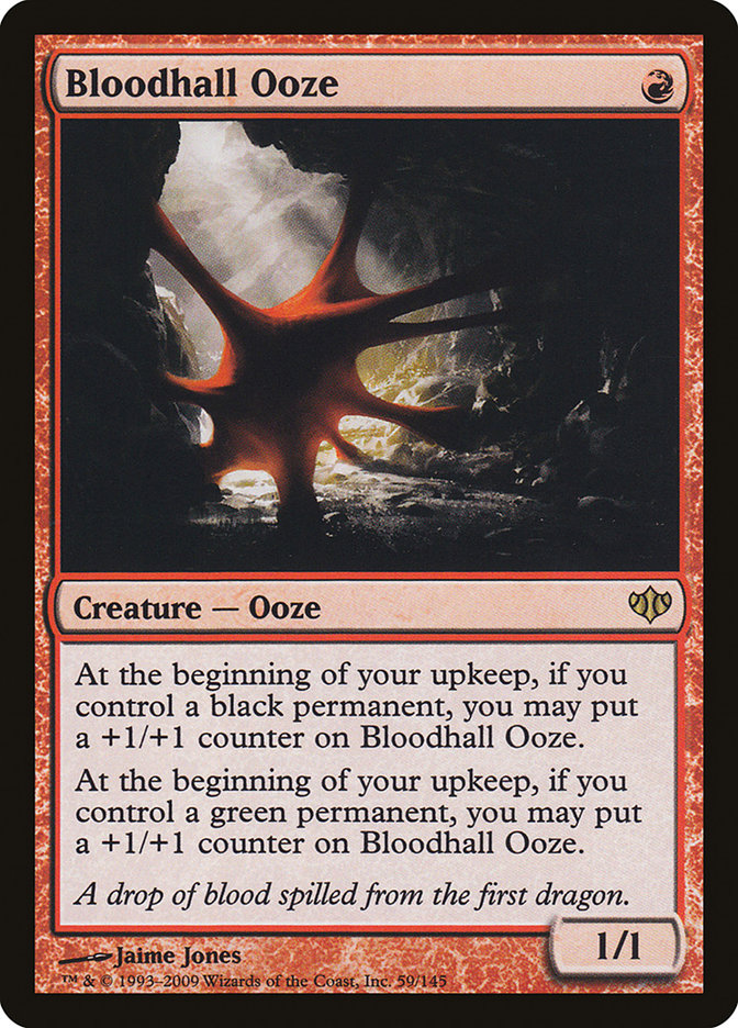 Bloodhall Ooze [Conflux] | Local Legends