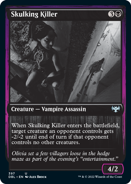 Skulking Killer [Innistrad: Double Feature] | Golgari Games