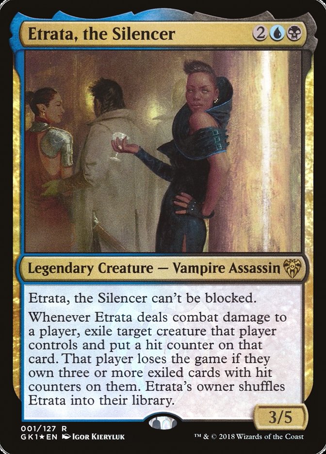 Etrata, the Silencer [Guilds of Ravnica Guild Kit] | Golgari Games