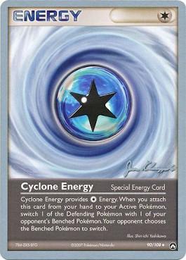 Cyclone Energy (90/108) (Psychic Lock - Jason Klaczynski) [World Championships 2008] | Golgari Games