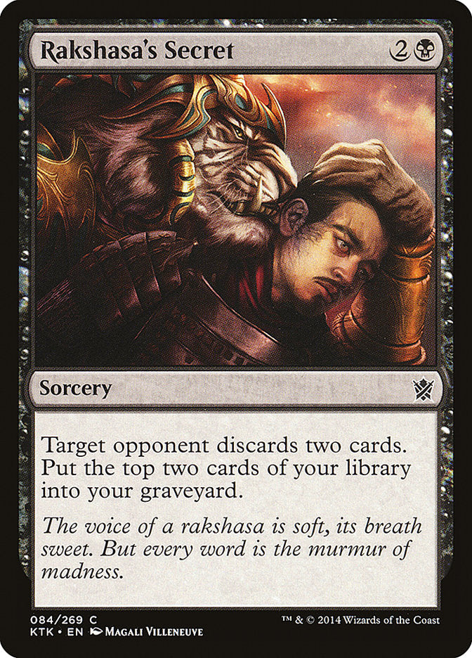 Rakshasa's Secret [Khans of Tarkir] | Local Legends