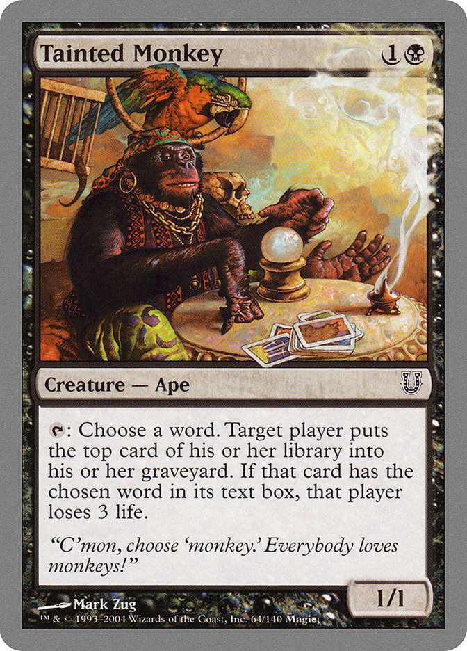Tainted Monkey [Unhinged] | Local Legends