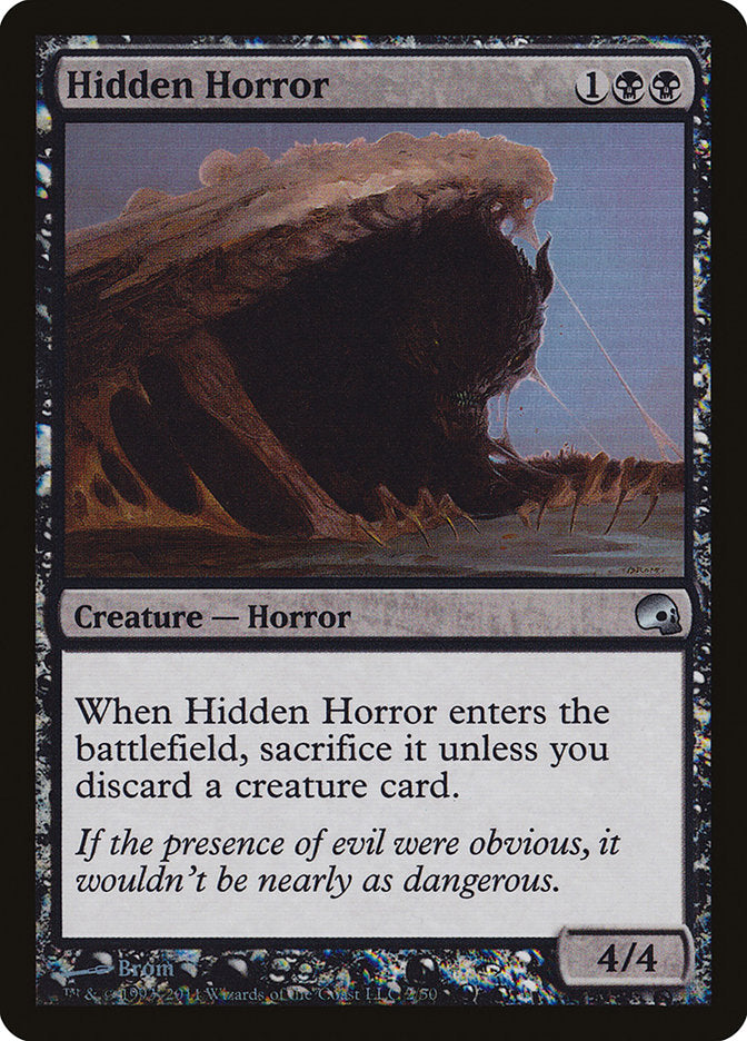 Hidden Horror [Premium Deck Series: Graveborn] | Local Legends