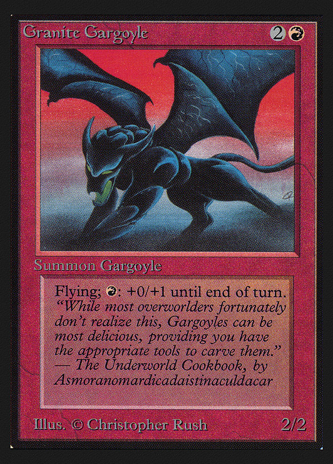 Granite Gargoyle [International Collectors' Edition] | Local Legends